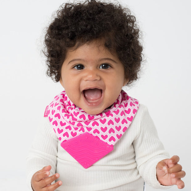 NEW! 2-Pack Bandana Teether Bibs