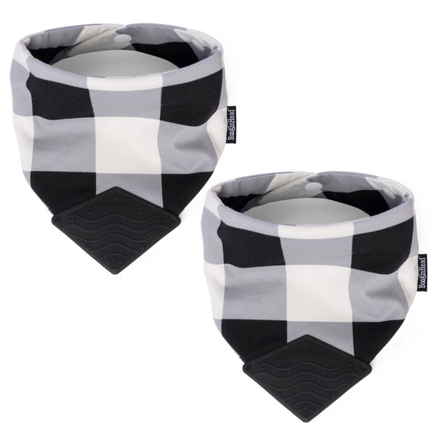 NEW! 2-Pack Bandana Teether Bibs