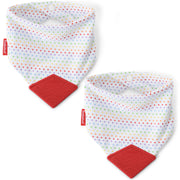 NEW! 2-Pack Bandana Teether Bibs