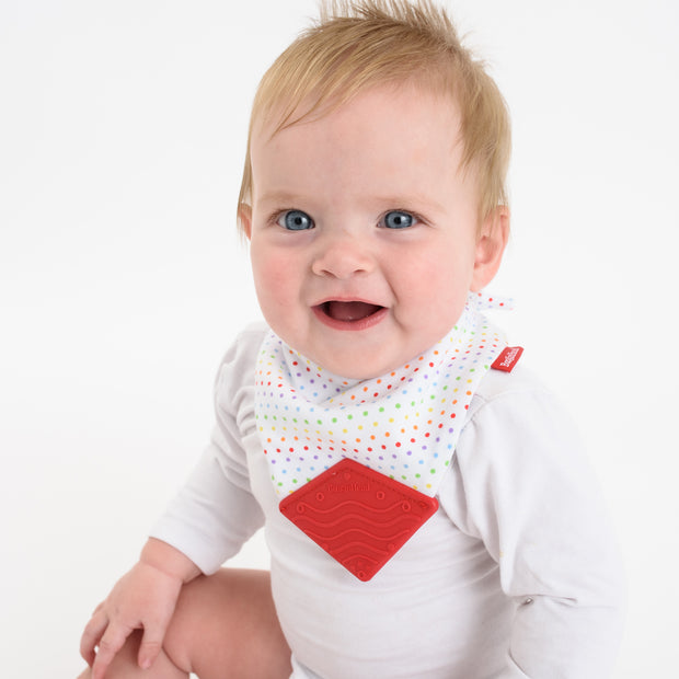 NEW! 2-Pack Bandana Teether Bibs