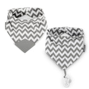 2-Pack Bandana Teether & PaciGrip Bibs