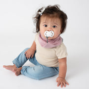 2-Pack Bandana Teether & PaciGrip Bibs