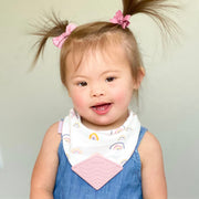 NEW! 2-Pack Bandana Teether Bibs