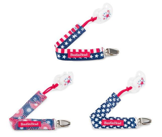 3-Pack Pacifier Clips