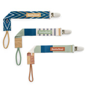 3-Pack Pacifier Clips