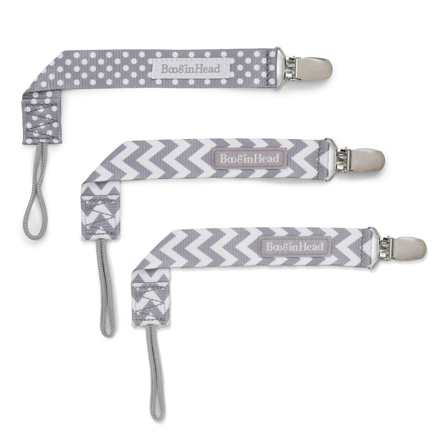3-Pack Pacifier Clips