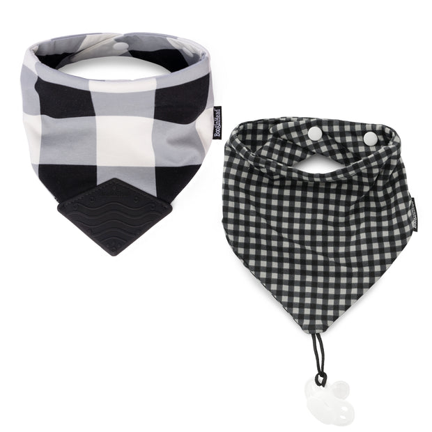 2-Pack Bandana Teether & PaciGrip Bibs