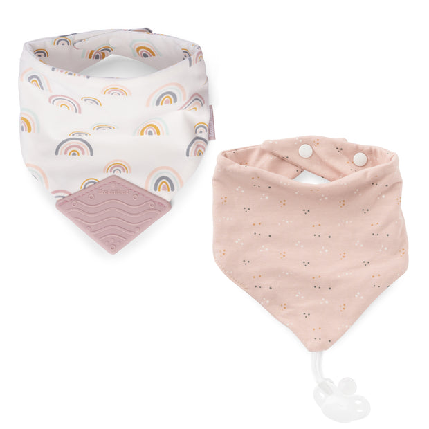 2-Pack Bandana Teether & PaciGrip Bibs