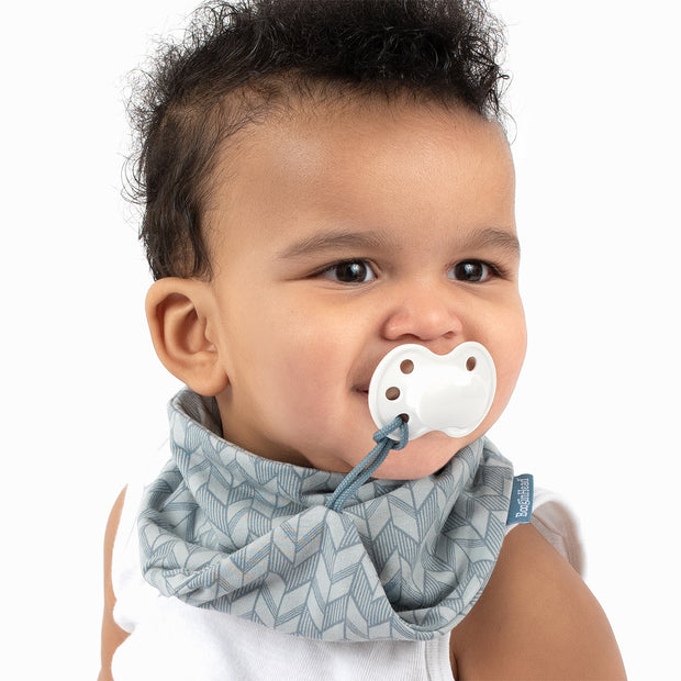 NEW! 2-Pack Pacifier Holder PaciGrip Bibs