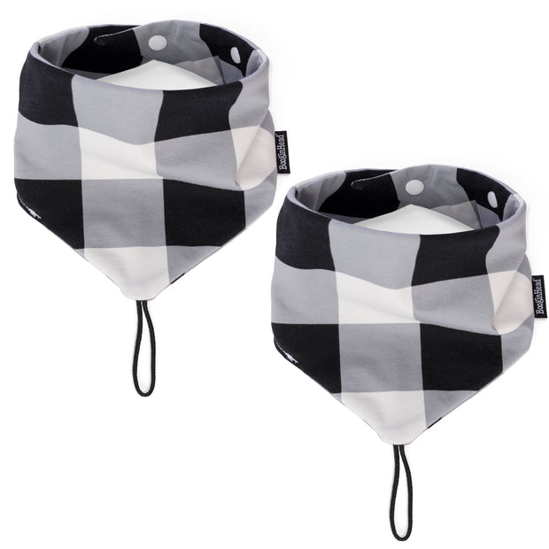 NEW! 2-Pack Pacifier Holder PaciGrip Bibs
