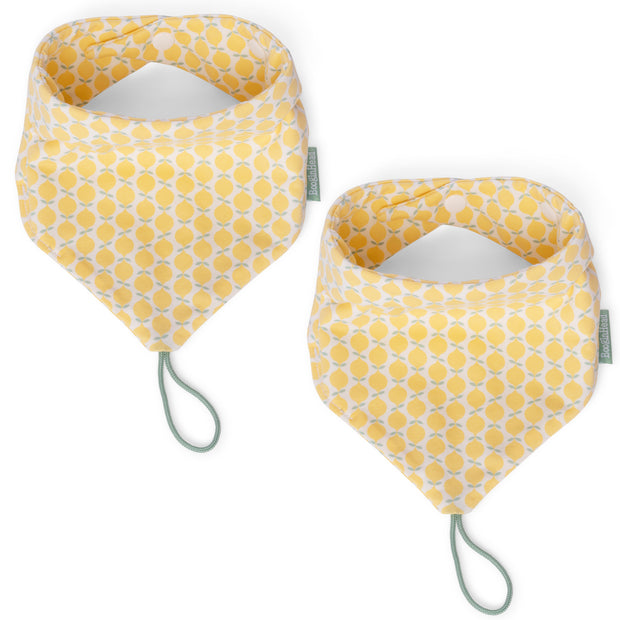 NEW! 2-Pack Pacifier Holder PaciGrip Bibs