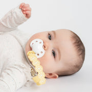 NEW! 2-Pack Silicone Citrus Pacifier Clips