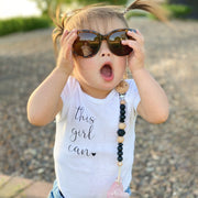 Wood Beaded Pacifier Clips
