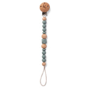 Wood Beaded Pacifier Clips