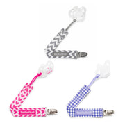 3-Pack Pacifier Clips